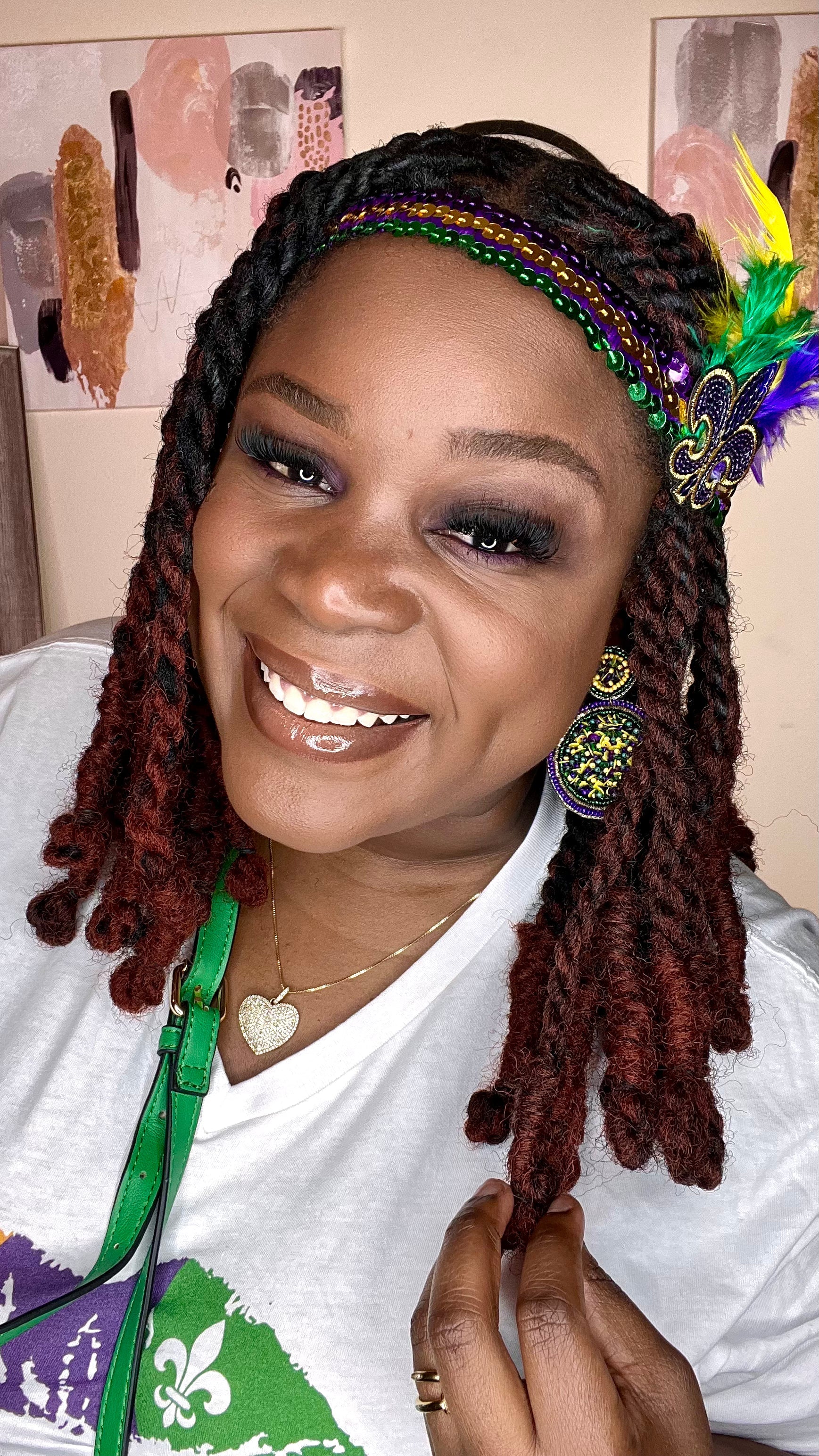 Mardi Gras Sequin Headband – Effervescent